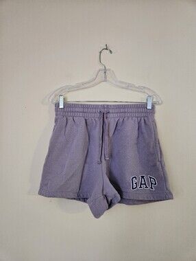 GAP Lavender Athletic Drawstring Shorts - Women, Size Medium